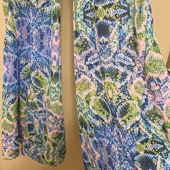 Show Me Your Mumu Sheer Palazzo Pants Small - Picture 3 of 5